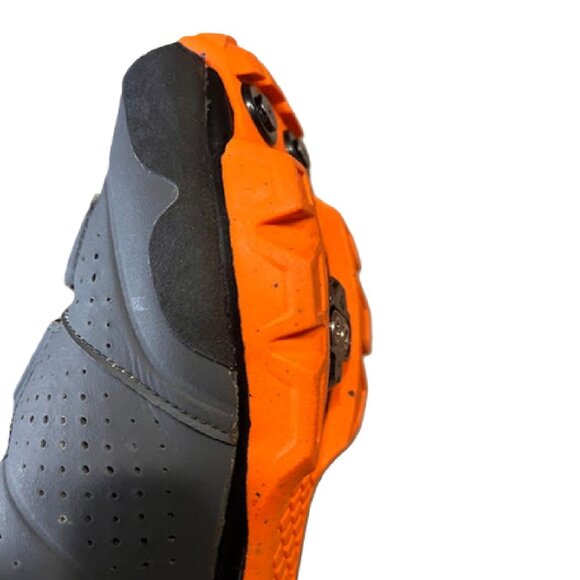Giro Privateer R Cycling Shoes MTB 42 Men\'s US 9  Dark Shadow Flame Orange